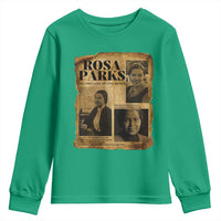 Vintage Rosa Parks Youth Sweatshirt Women Empowerment Inspirational Quote