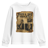 Vintage Rosa Parks Youth Sweatshirt Women Empowerment Inspirational Quote