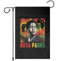 Rosa Parks Garden Flag Strong Black Women Pride