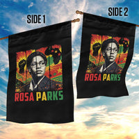 Rosa Parks Garden Flag Strong Black Women Pride