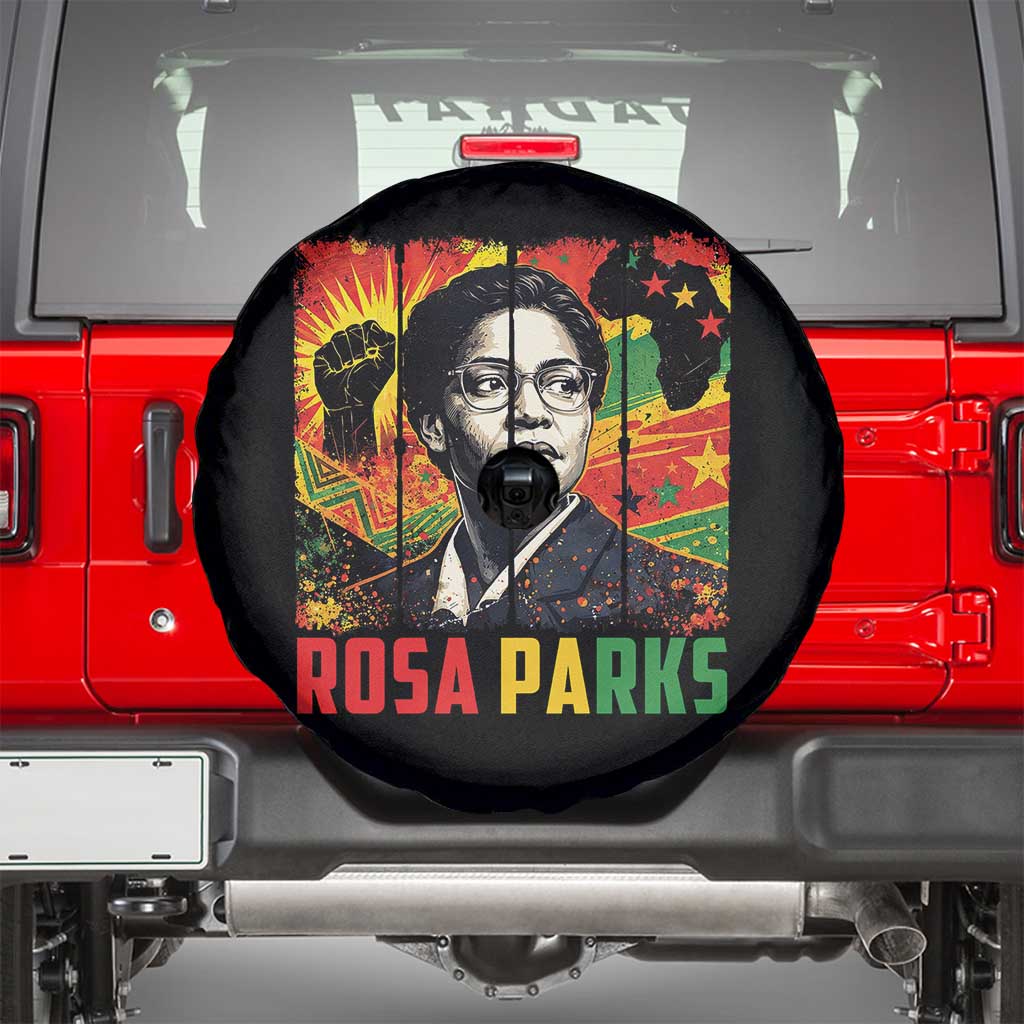 Rosa Parks Spare Tire Cover Strong Black Women Pride