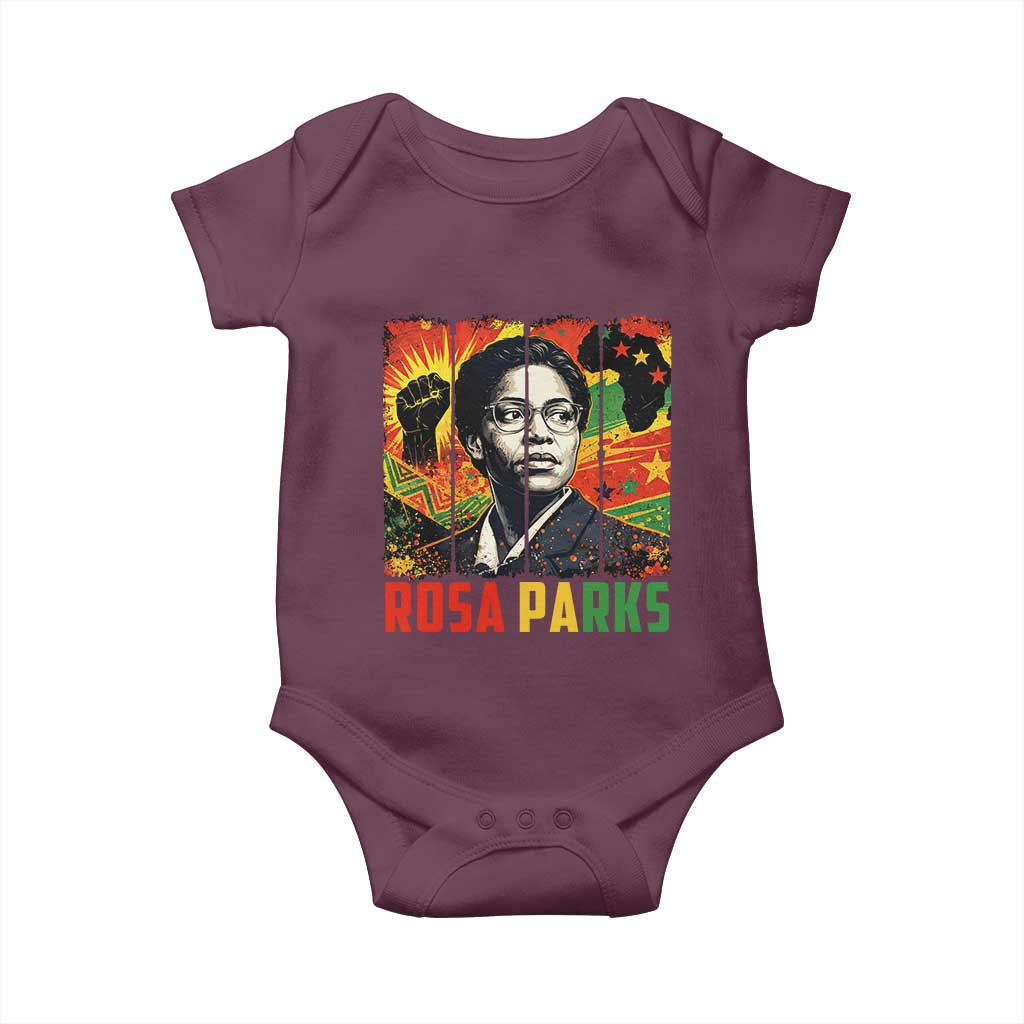 Rosa Parks Baby Onesie Strong Black Women Pride