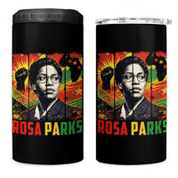 Rosa Parks 4 in 1 Can Cooler Tumbler Strong Black Women Pride