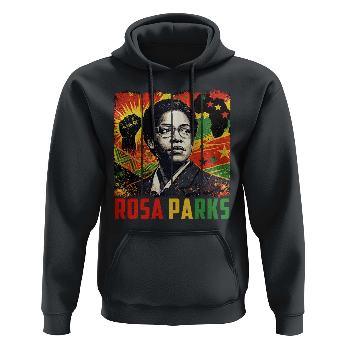 Rosa Parks Hoodie Strong Black Women Pride