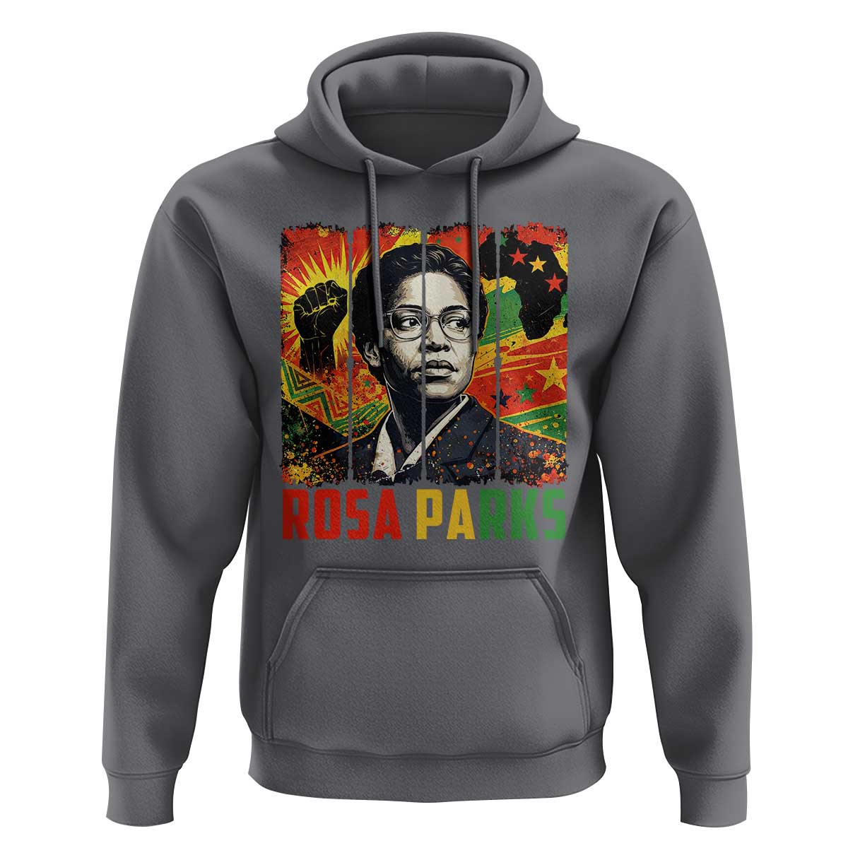 Rosa Parks Hoodie Strong Black Women Pride