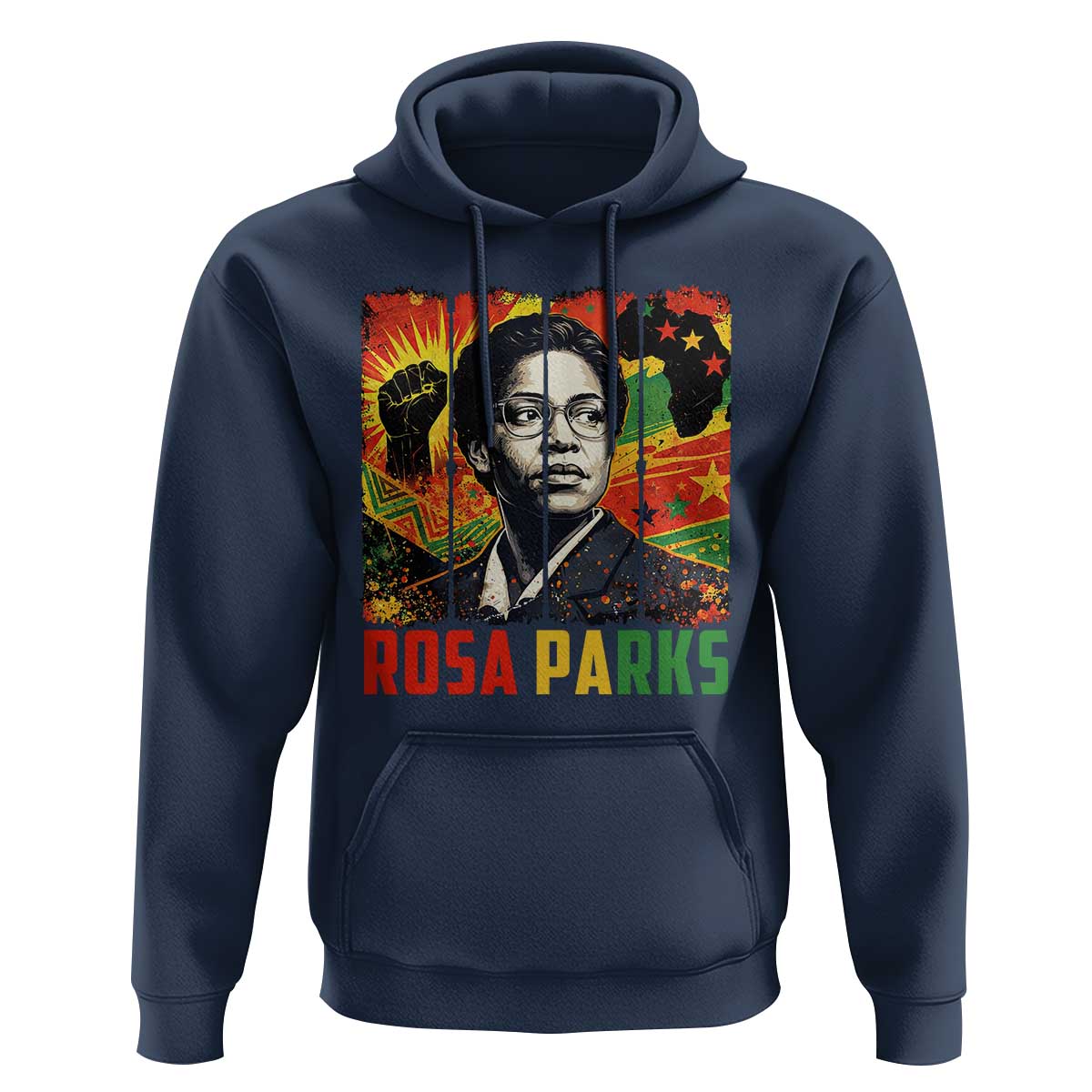 Rosa Parks Hoodie Strong Black Women Pride