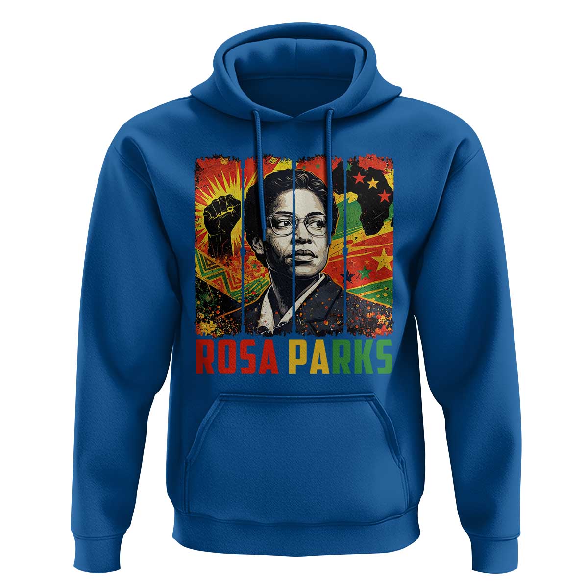 Rosa Parks Hoodie Strong Black Women Pride