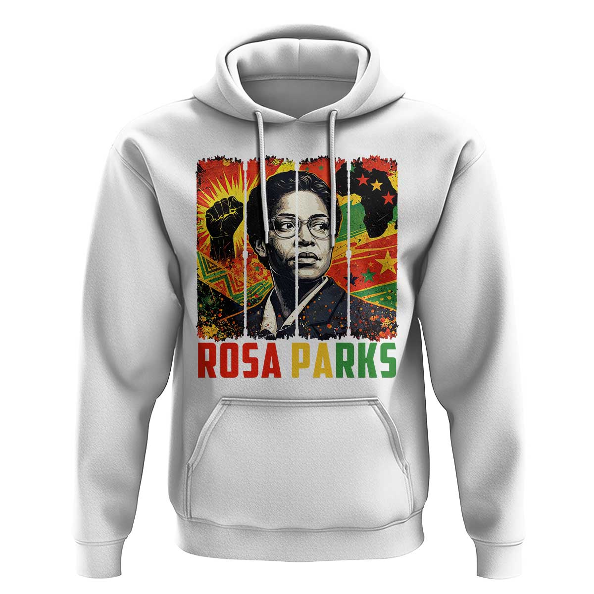 Rosa Parks Hoodie Strong Black Women Pride