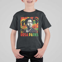 Rosa Parks T Shirt For Kid Strong Black Women Pride