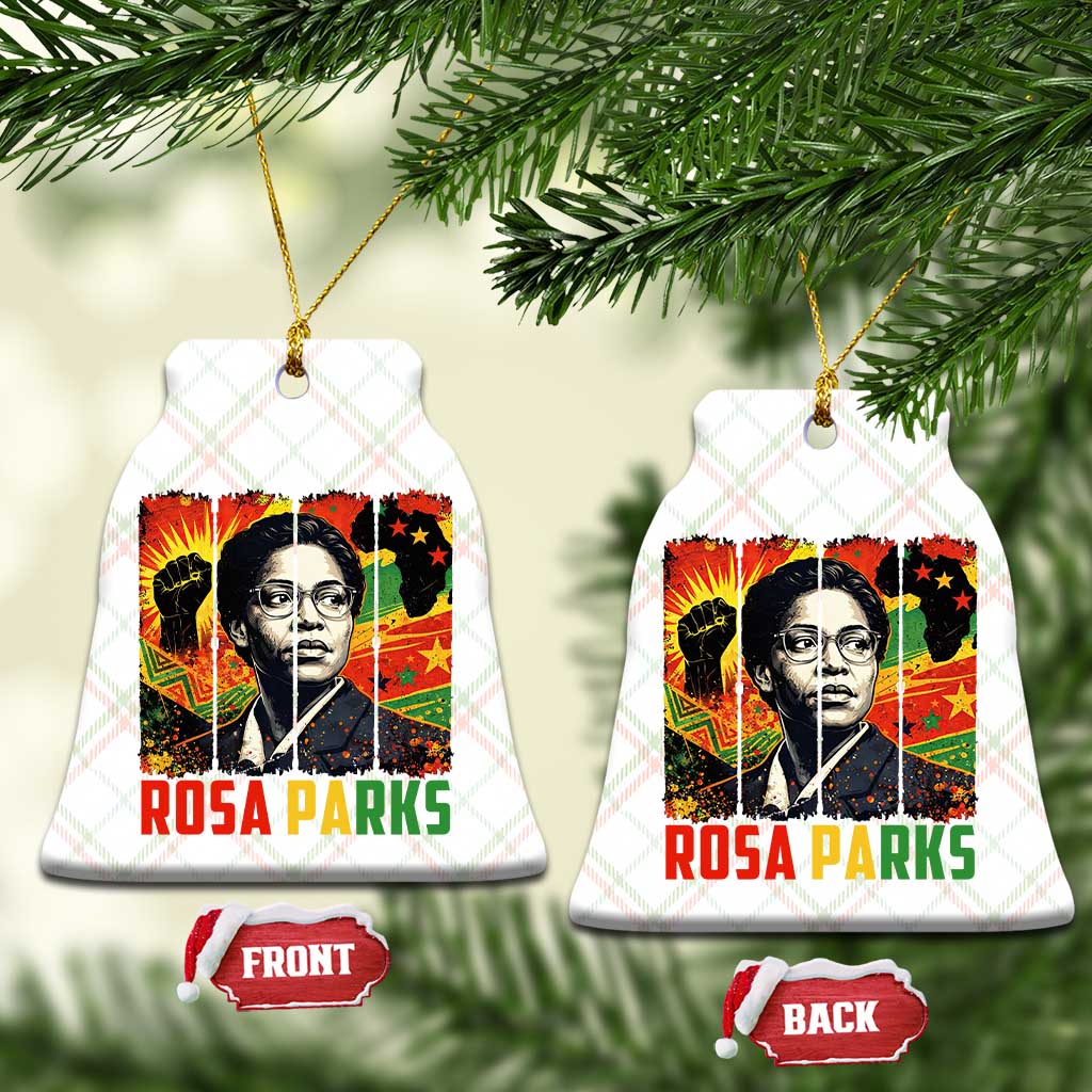 Rosa Parks Ceramic Ornament Strong Black Women Pride