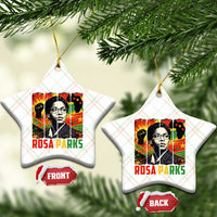 Rosa Parks Ceramic Ornament Strong Black Women Pride