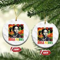 Rosa Parks Ceramic Ornament Strong Black Women Pride