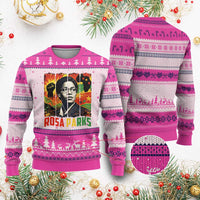 Rosa Parks Ugly Christmas Sweater Strong Black Women Pride