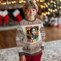 Rosa Parks Ugly Christmas Sweater Strong Black Women Pride