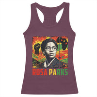 Rosa Parks Racerback Tank Top Strong Black Women Pride