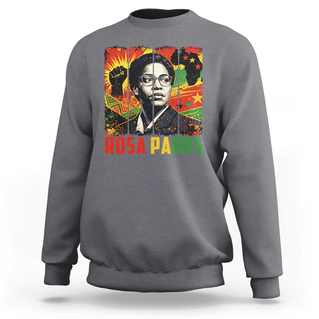Rosa Parks Sweatshirt Strong Black Women Pride