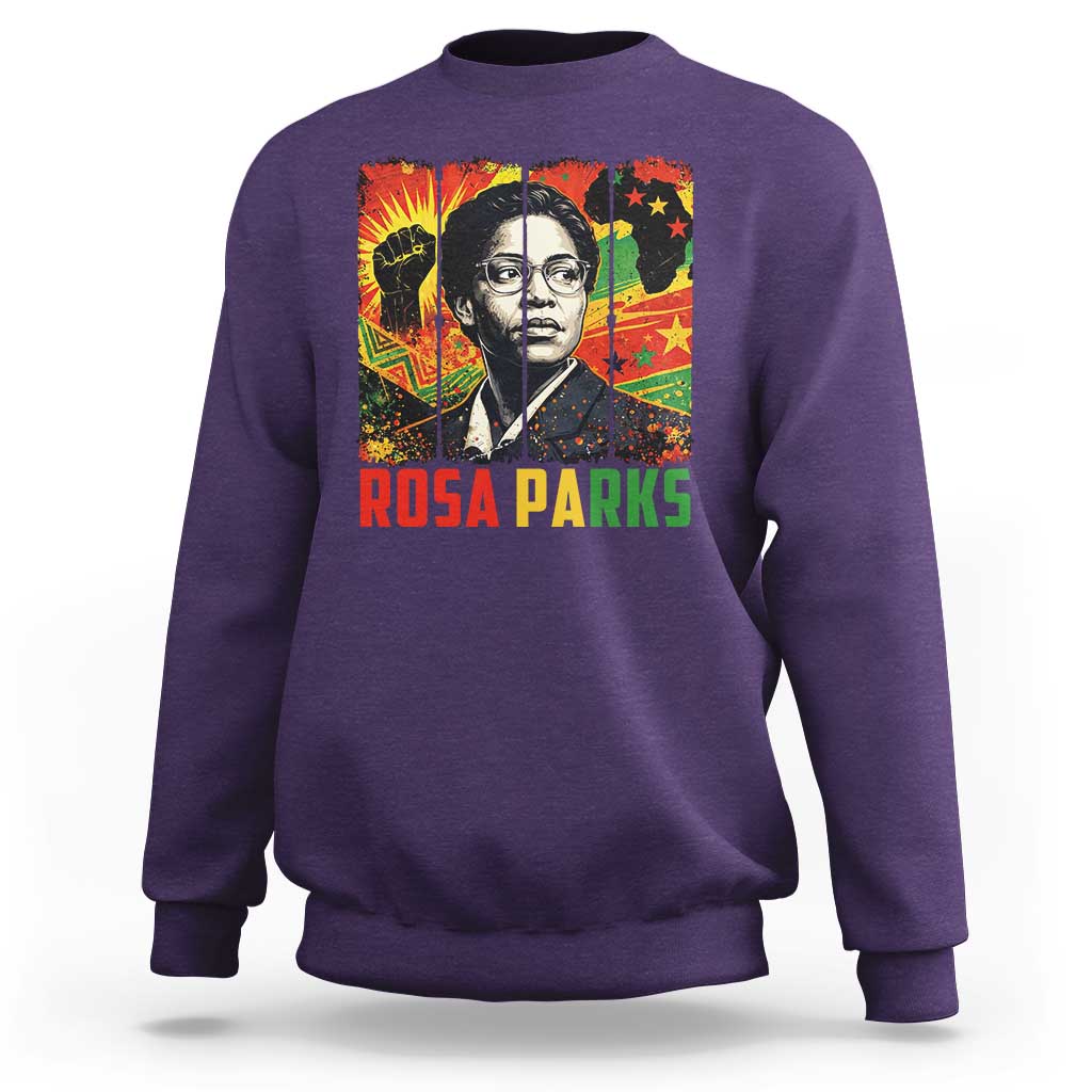 Rosa Parks Sweatshirt Strong Black Women Pride