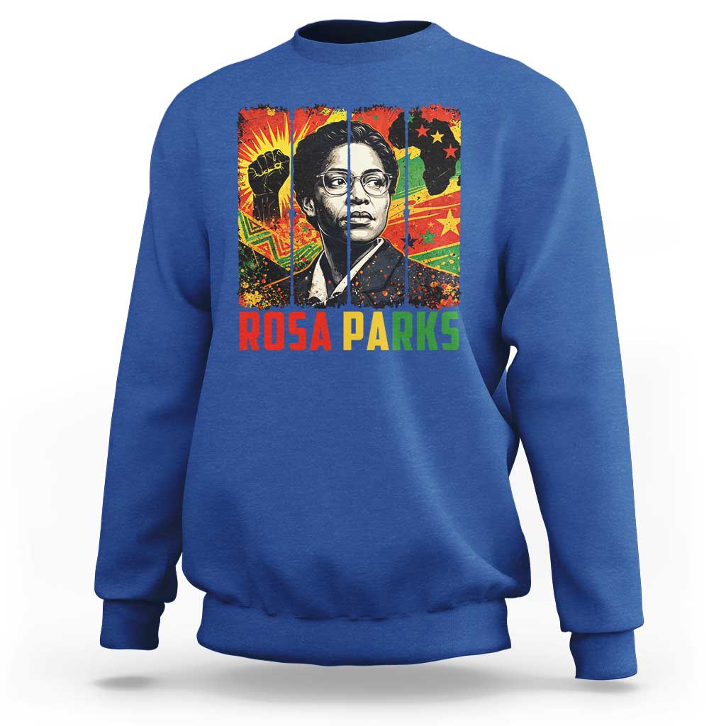 Rosa Parks Sweatshirt Strong Black Women Pride