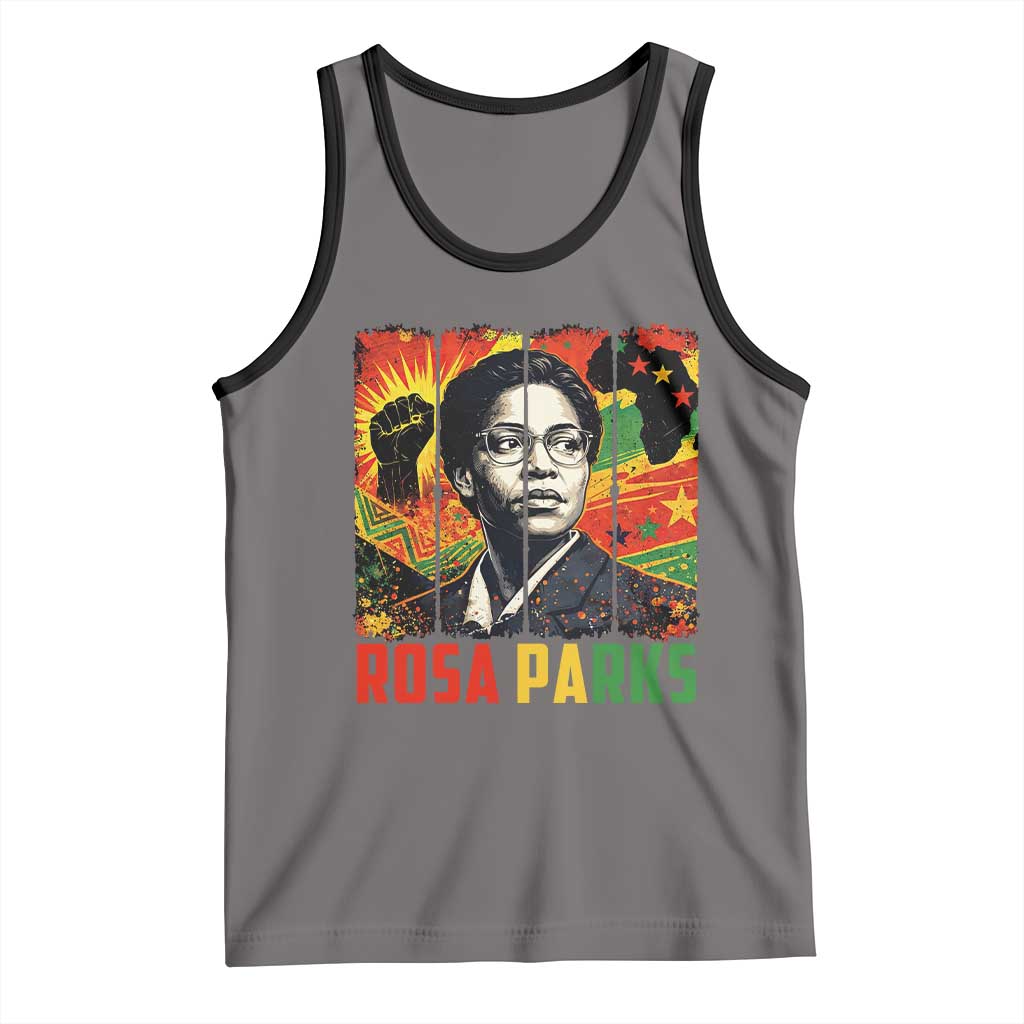 Rosa Parks Tank Top Strong Black Women Pride