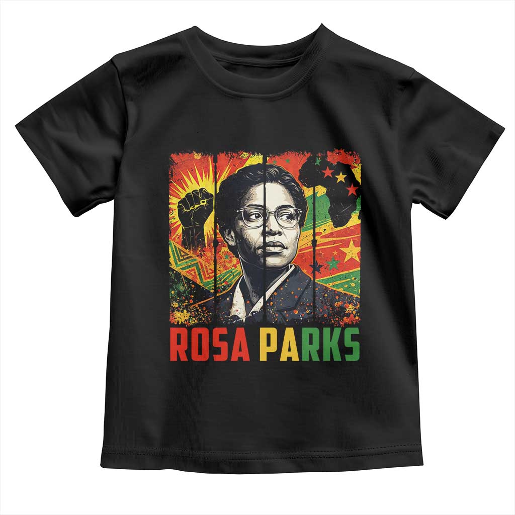 Rosa Parks Toddler T Shirt Strong Black Women Pride