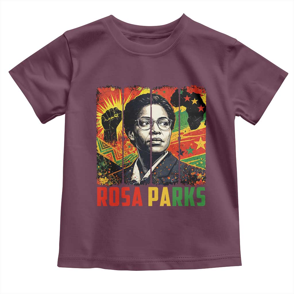 Rosa Parks Toddler T Shirt Strong Black Women Pride