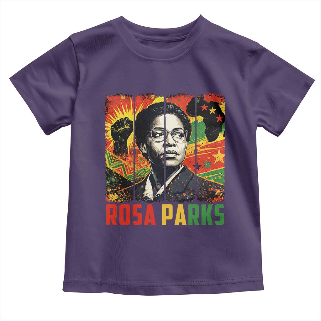 Rosa Parks Toddler T Shirt Strong Black Women Pride