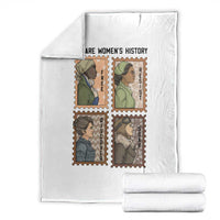Black Women History Leaders Throw Blanket Womens History Month