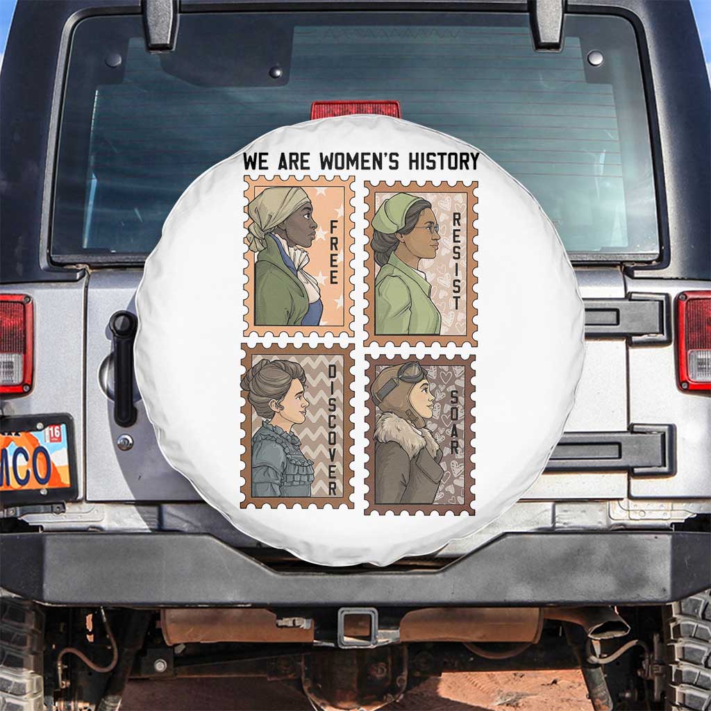 Black Women History Leaders Spare Tire Cover Womens History Month