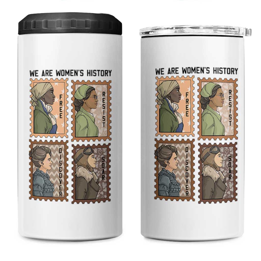 Black Women History Leaders 4 in 1 Can Cooler Tumbler Womens History Month