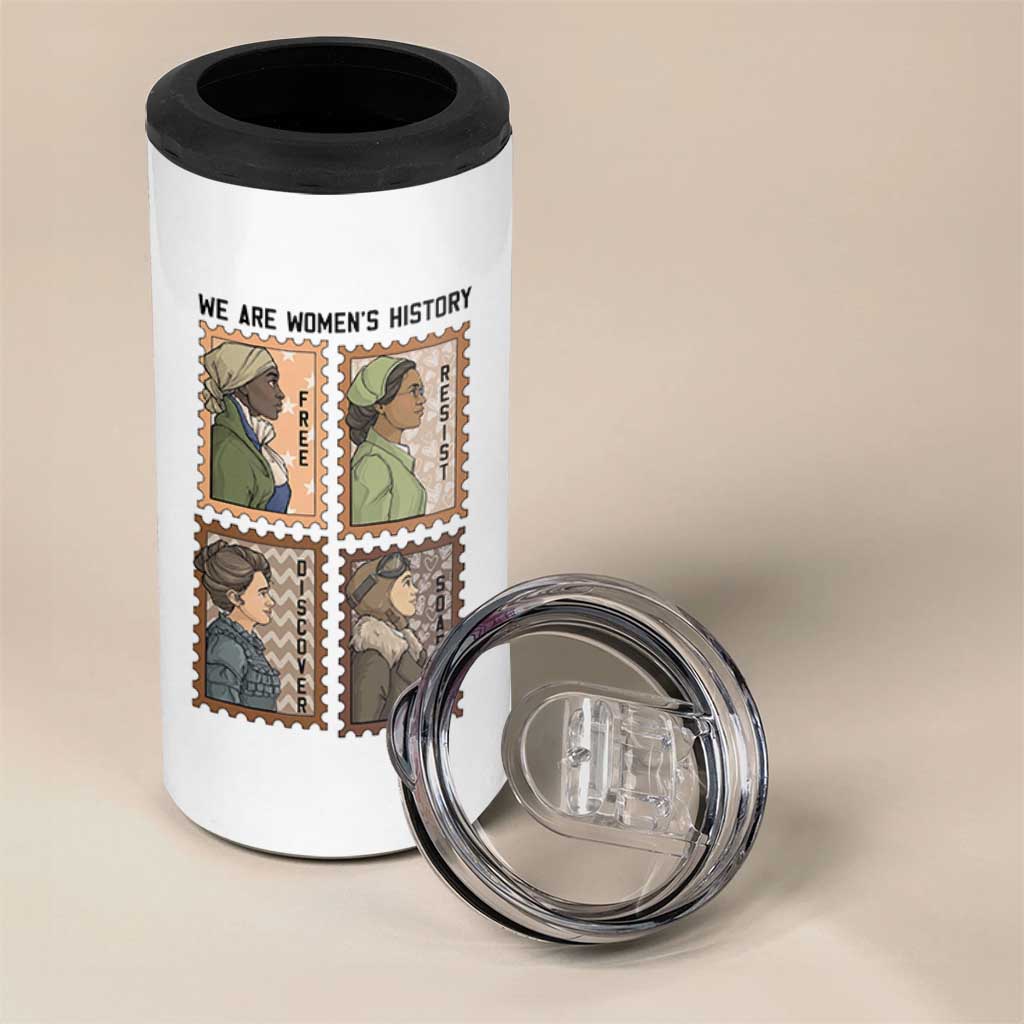 Black Women History Leaders 4 in 1 Can Cooler Tumbler Womens History Month