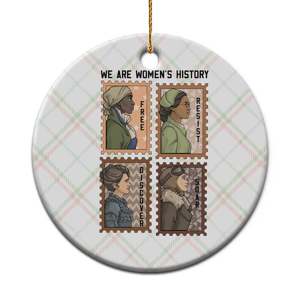 Black Women History Leaders Ceramic Ornament Womens History Month