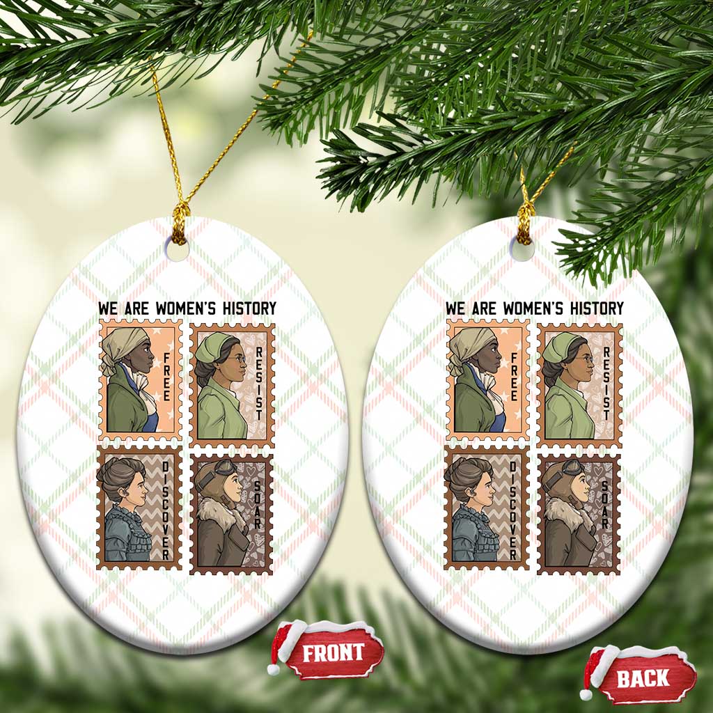 Black Women History Leaders Ceramic Ornament Womens History Month