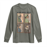 Black Women History Leaders Long Sleeve Shirt Womens History Month