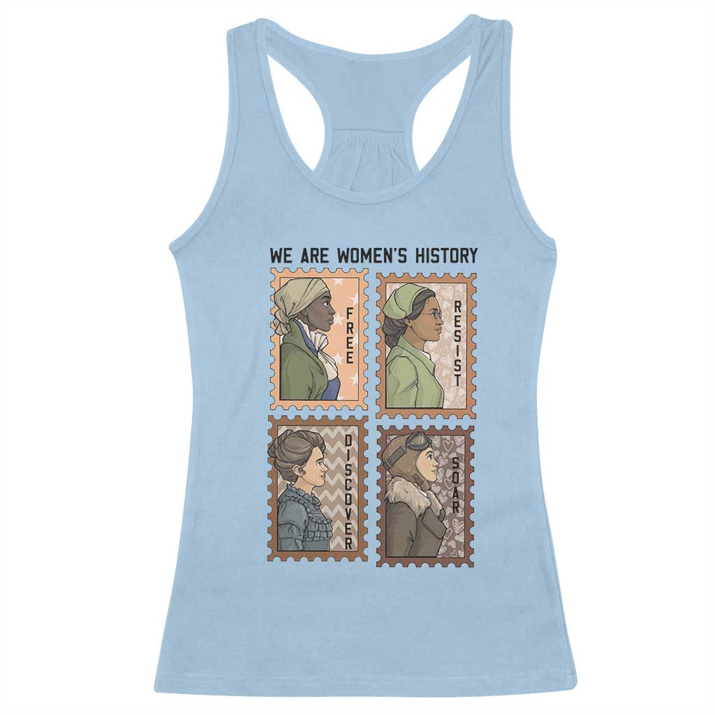 Black Women History Leaders Racerback Tank Top Womens History Month