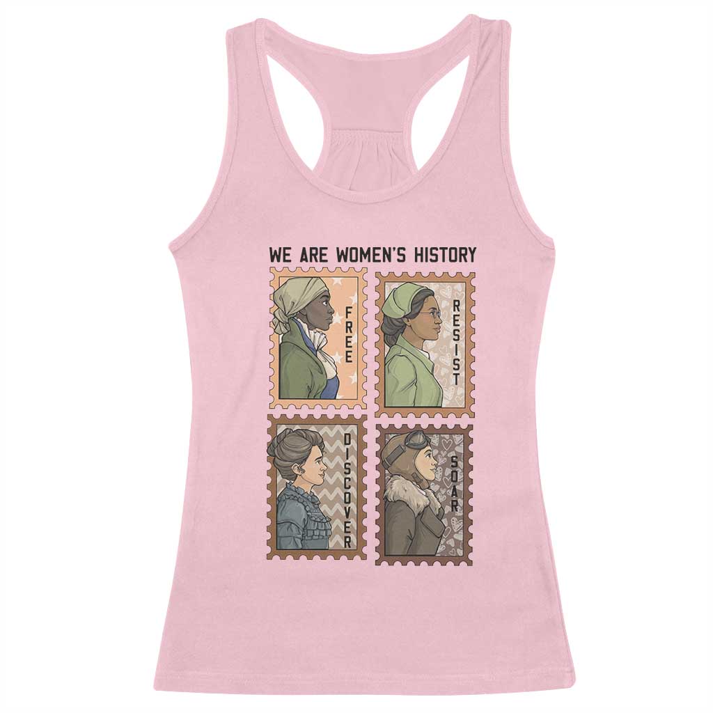Black Women History Leaders Racerback Tank Top Womens History Month