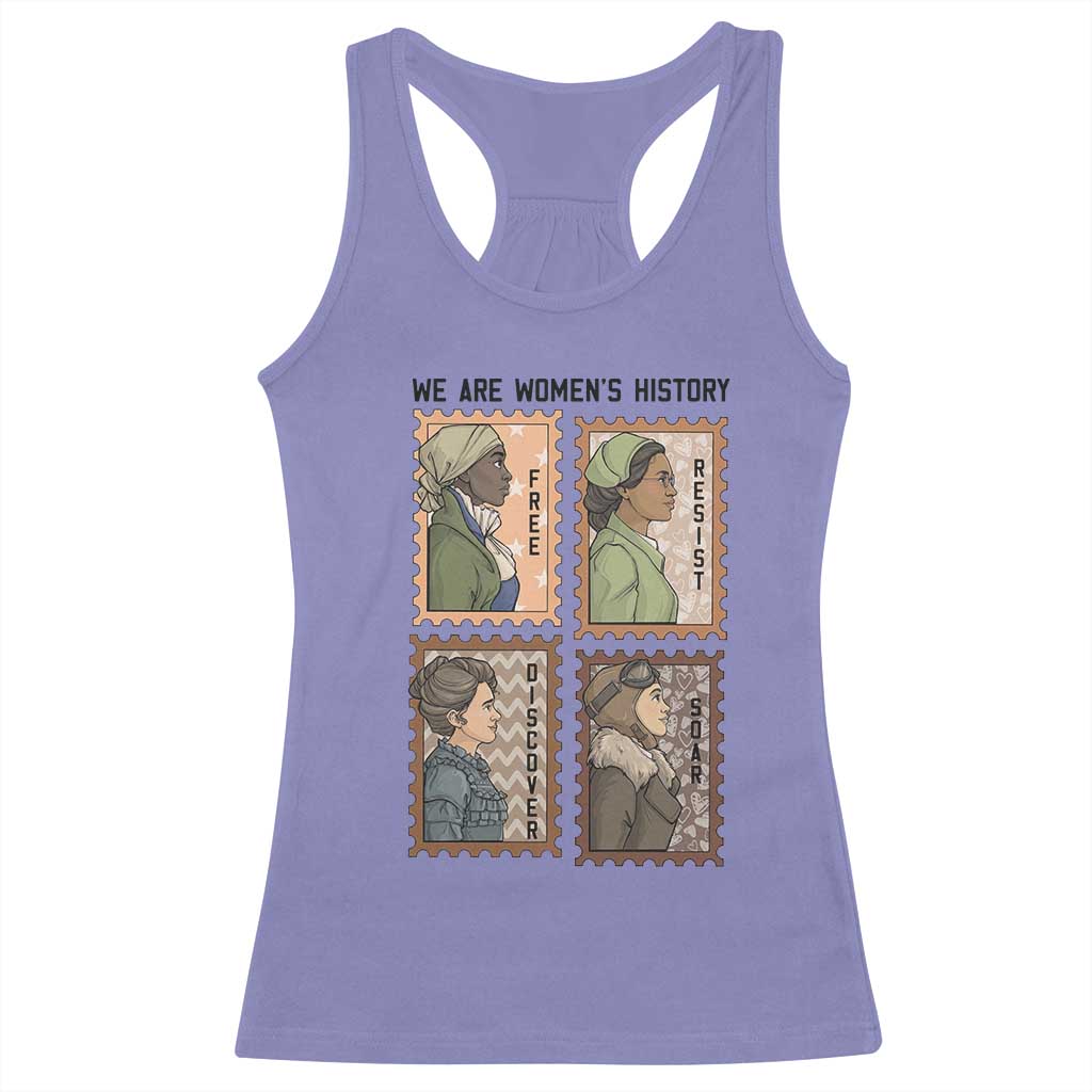 Black Women History Leaders Racerback Tank Top Womens History Month