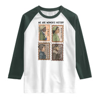 Black Women History Leaders Raglan Shirt Womens History Month