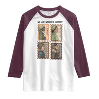 Black Women History Leaders Raglan Shirt Womens History Month