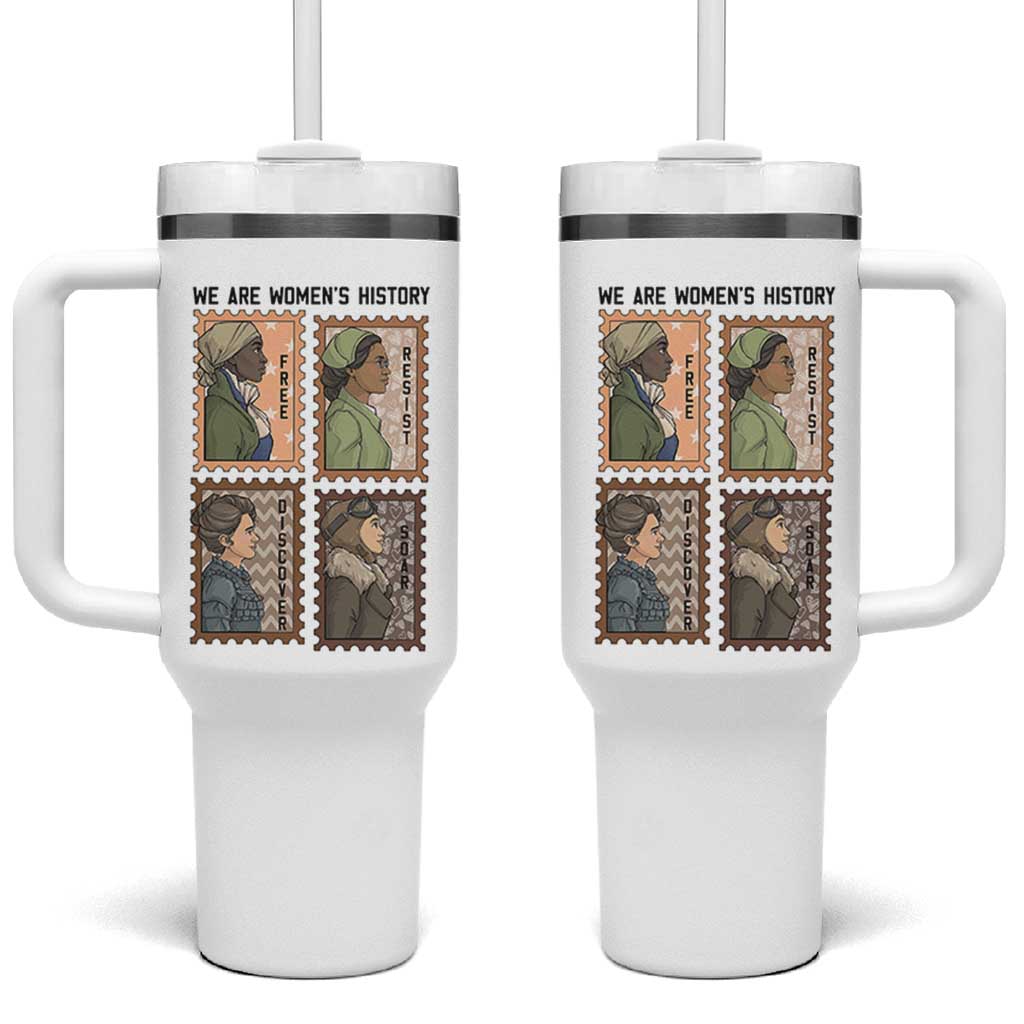 Black Women History Leaders Tumbler With Handle Womens History Month