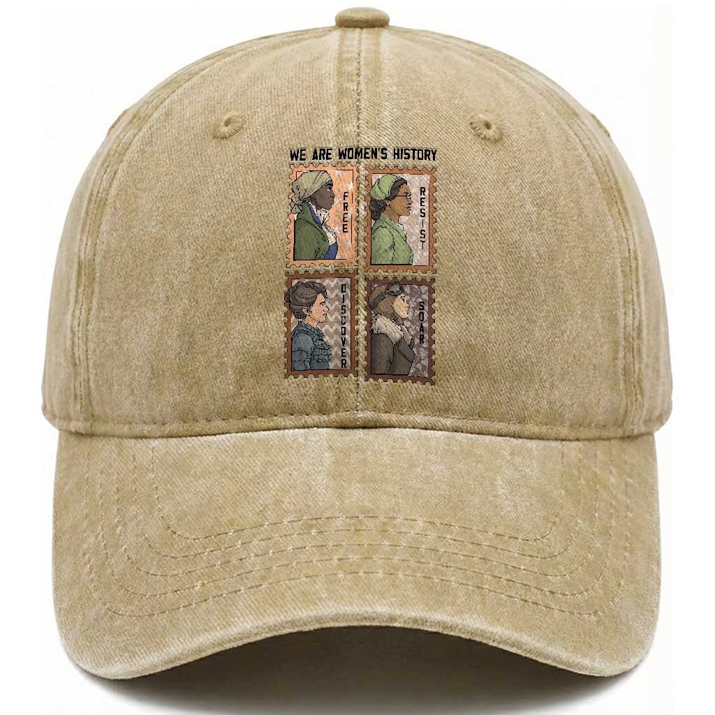 Black Women History Leaders Washed Cotton Baseball Cap Womens History Month