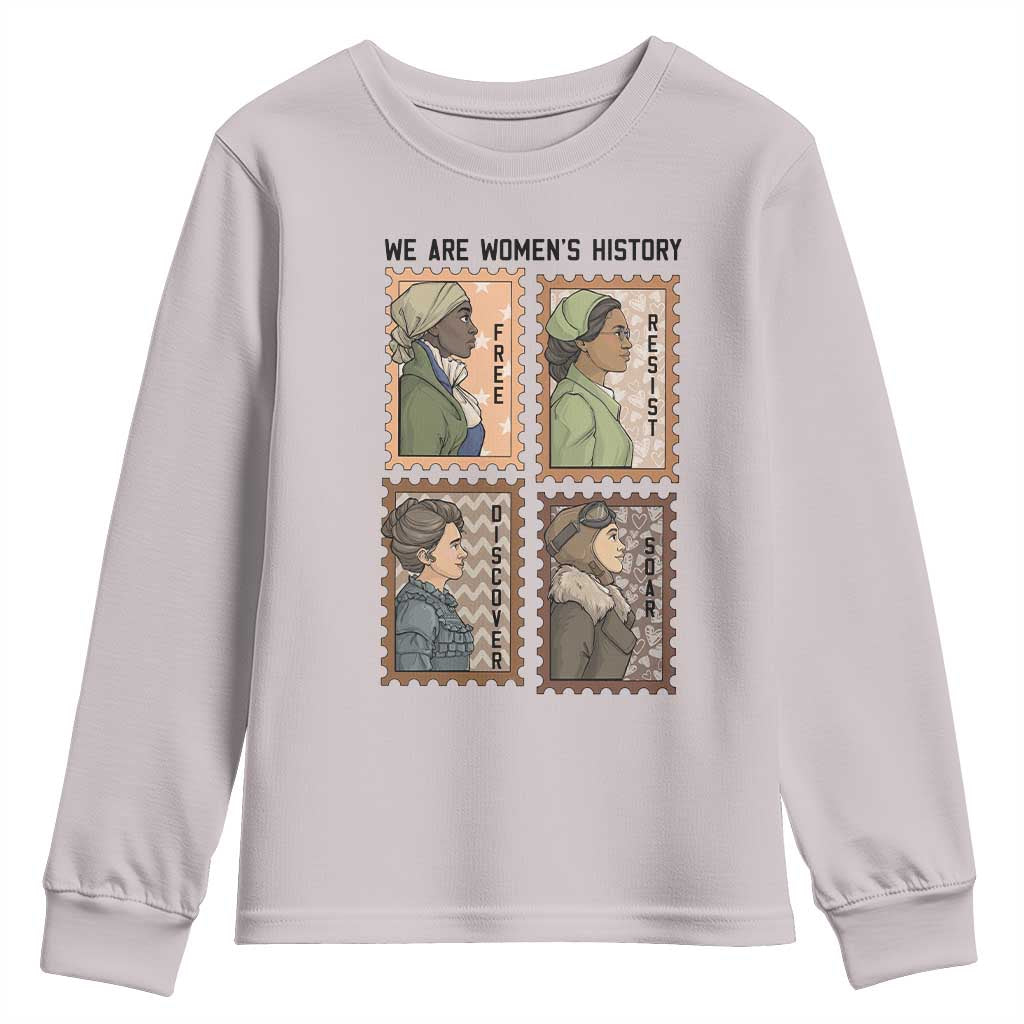 Black Women History Leaders Youth Sweatshirt Womens History Month