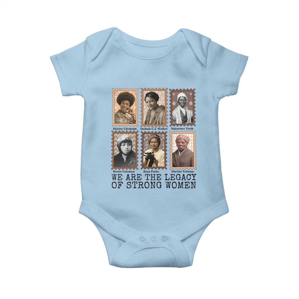 Women In History Baby Onesie We Are The Legacy Of Strong Women