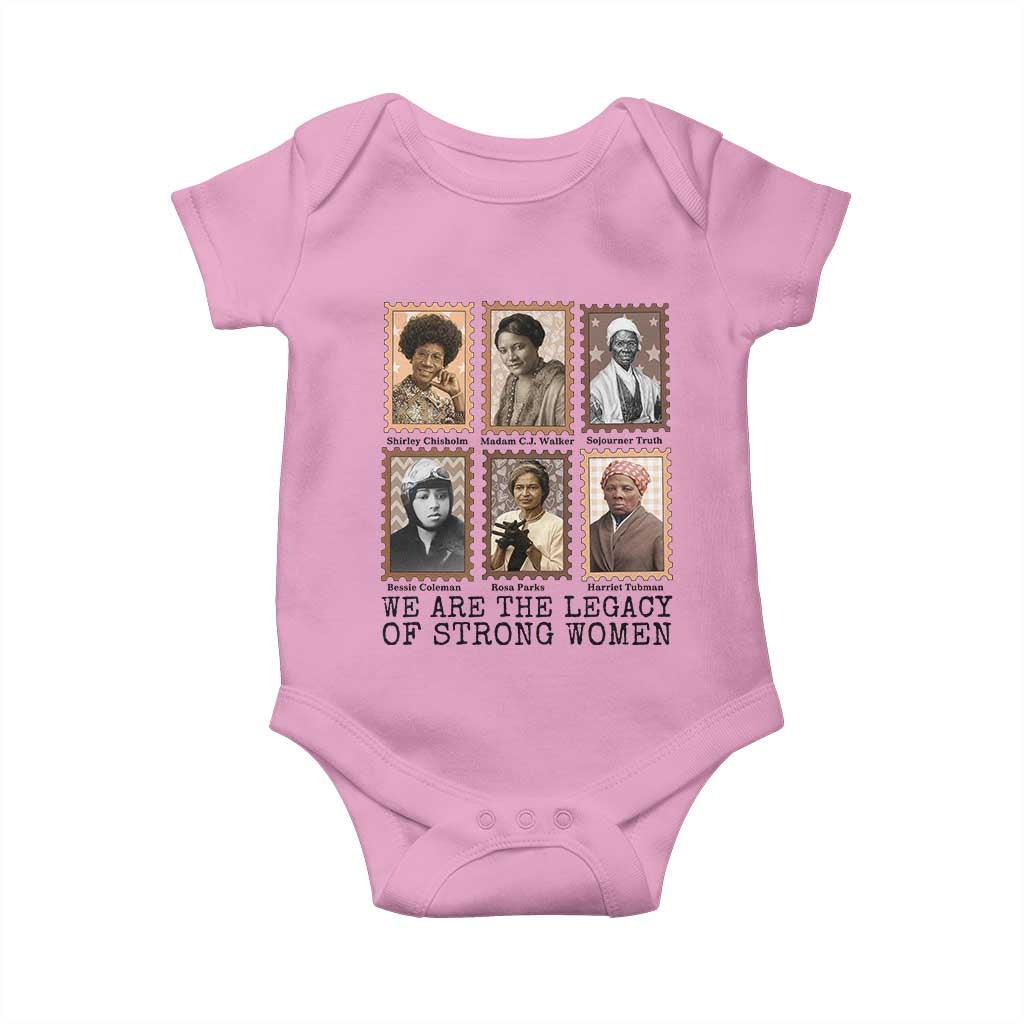 Women In History Baby Onesie We Are The Legacy Of Strong Women