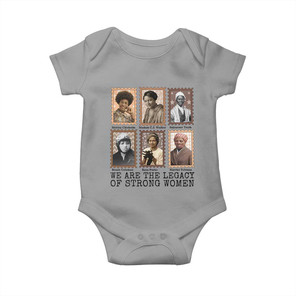 Women In History Baby Onesie We Are The Legacy Of Strong Women