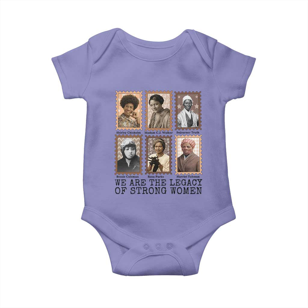 Women In History Baby Onesie We Are The Legacy Of Strong Women
