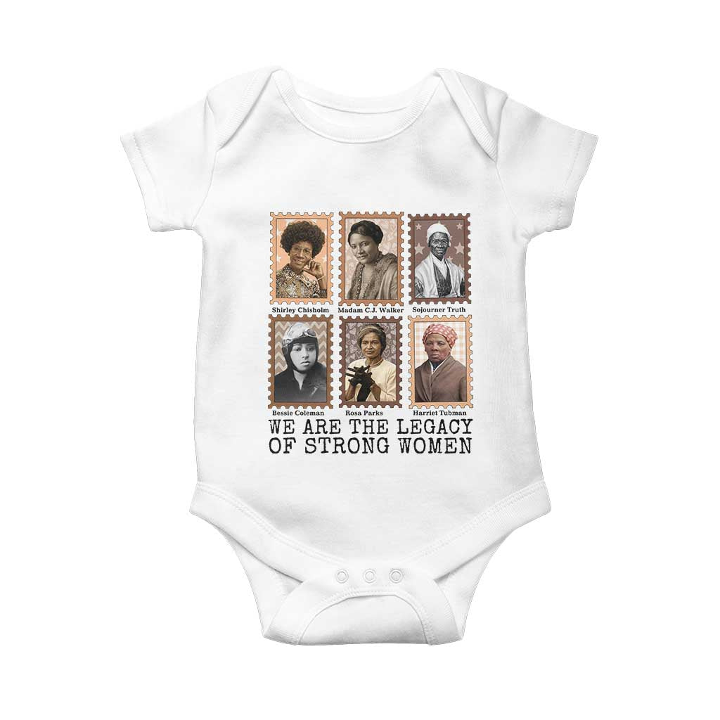 Women In History Baby Onesie We Are The Legacy Of Strong Women