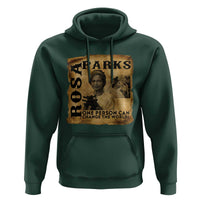 Rosa Parks Change The World Quote Hoodie Black Women Leader