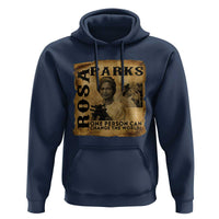 Rosa Parks Change The World Quote Hoodie Black Women Leader