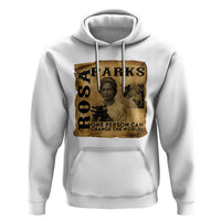 Rosa Parks Change The World Quote Hoodie Black Women Leader