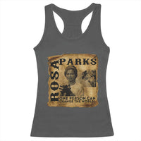 Rosa Parks Change The World Quote Racerback Tank Top Black Women Leader